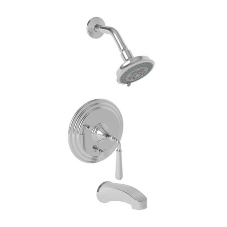 Newport Brass Tub and Shower Trim Set, Polished Chrome, Wall 3-1742BP/26